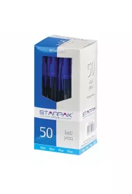 Starpak D�ugopisy z zatyczk� Cristal