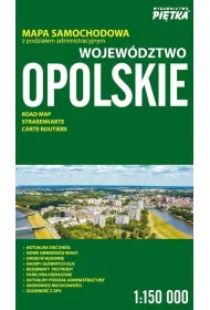 Wojew�dztwo Opolskie 1:150 000 mapa samochodowa