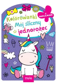 M�j �liczny jednoro�ec. Kolorowanka z wykrojnikiem