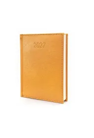 Kalendarz 2027 A6 Figaro Dzienny Pomara�czowy