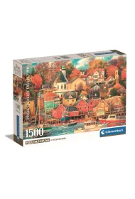 Puzzle 1500 el. Compact Good Times Harbor Clementoni