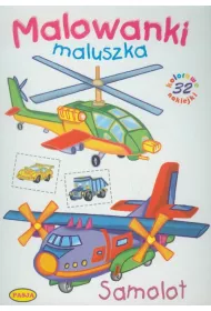 Malowanki maluszka. Samolot