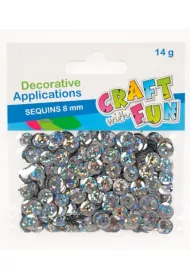 Craft with Fun Cekiny metaliczne okr�g�e 8 mm