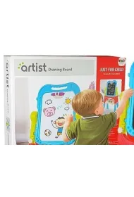 Tablica magnetyczna kredowa 2w1 LeanToys