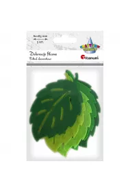 Titanum Filcowe li�cie zielone 8.5 x 6 cm