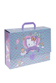 Patio Teczka przestrzenna tekturowa z gumk� A4 Hello Kitty pink wz�r 2