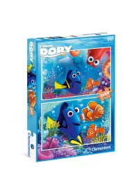 Puzzle 2x60 el. Gdzie jest Dory? Clementoni