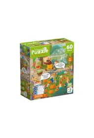 Puzzle 60 el. Wimmel -Summer in the village Dodo