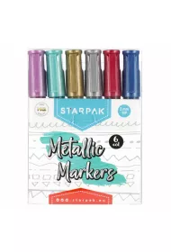 Starpak Marker metaliczny 6 szt.