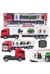 Laweta transportowa zdalnie sterowana z 3 autami Maksik