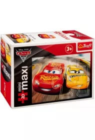 Puzzle 20 el. miniMAXI Cars 3 Nowi zwyci�zcy 3 Trefl