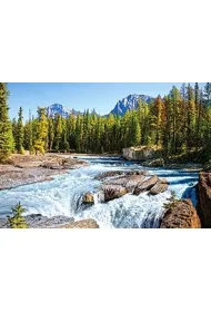 Puzzle 1500 el. Athabasca River, Jasper National Park, Canada Castorland