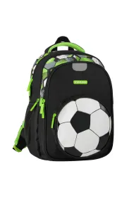 Plecak szkolny Football zielony pi�ka STARPAK 550863