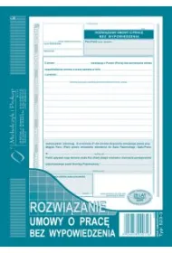 Rozwi�zanie umowy o prace bez wypowiedzenia 523-3
