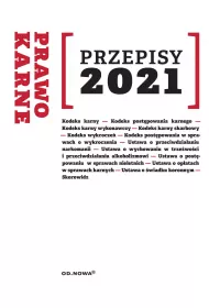 eBook Przepisy 2021 Prawo karne sierpie 2021 pdf