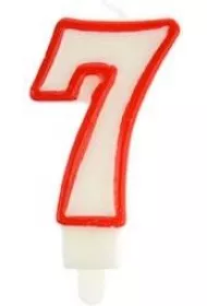 �wieczka 7 czerwona