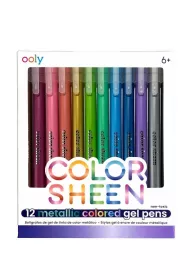 Ooly D�ugopisy �elowe metaliczne Color Sheen 12 szt.