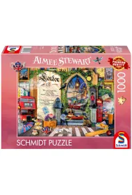 Puzzle PQ 1000 el. Wspomnienia z Londynu / Anglia Schmidt