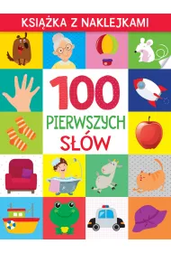 100 pierwszych s��w. Ksi��ka z naklejkami