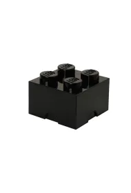 Pojemnik klocek LEGO Brick 4 Czarny