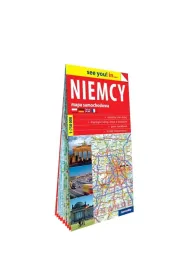 Niemcy mapa samochodowa 1:750 000 papier 2023
