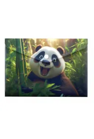 Panta Plast Koperta A5 PP na nap� z nadrukiem Panda