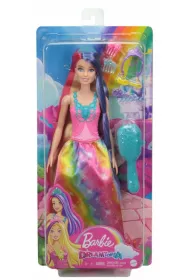 Barbie Fantazja Dugie wosy Lalka GTF38 Mattel