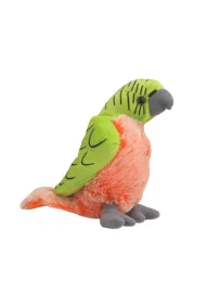 Papuga zielono-pomara�czowa 17cm Beppe
