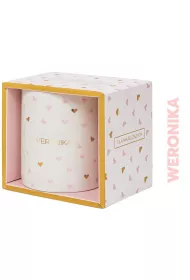 Be-Happy Gifts Kubek prezentowy z napisem Weronika