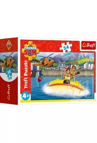 Puzzle mini 54 el. Stra�ak Sam w gotowo�ci 4 Trefl