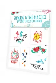 Zmywalne tatua�e dla dzieci - Letnie wzory Zuzu Toys