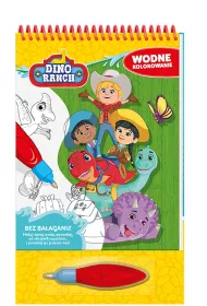 Dino Ranch. Wodne kolorowanie