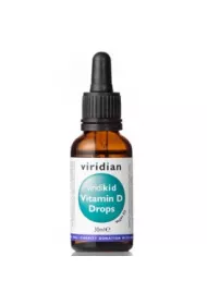Viridian Viridikid Witamina D w kropelkach dla dzieci - suplement diety (31.03.2025) 30 ml