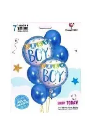 GoParty Balony Baby Boy niebieskie