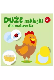 Du�e naklejki dla maluszka 2+ Kurka