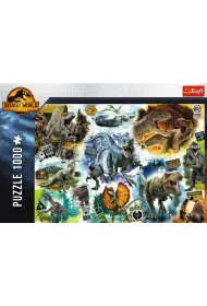 Puzzle 1000 el. Na tropie dinozaurw Trefl