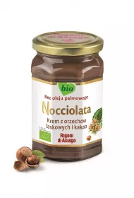 Nocciolata Krem z orzech�w laskowych i kakao bezglutenowy 250 g Bio