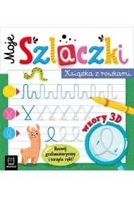 Moje szlaczki. Ksi��ka z rowkami. Wzory 3D
