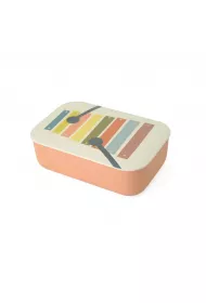 Chic-Mic Lunchbox z tworzywa pla z przegrdk dla dzieci just like music 800 ml