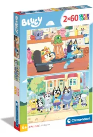 Puzzle 2w60 Super Kolor Bluey Clementoni