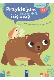 Przyklejam du�e naklejki i si� ucz�. Lasy, ��ki, pola