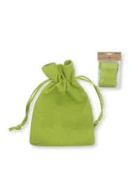 Woreczki jutowe zielone 10x15cm