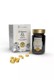 Pharmaverum Witamina D3 2000 w oleju z czarnuszki - suplement diety 60 kaps.