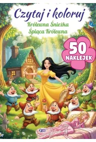 Kr�lewna �nie�ka / �pi�ca Kr�lewna. Czytaj i koloruj