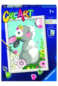 Malowanie po numerach CreArt - Pi�kny kr�liczek Ravensburger