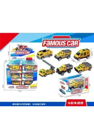 Auto metalowe MIX Merkpol