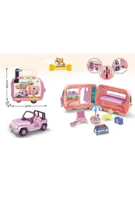 Auto z przyczep� play pocket 22x12x16,5cm Madej