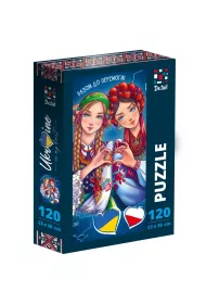Puzzle 120 el. Ukraina & Poland Roter Kafer