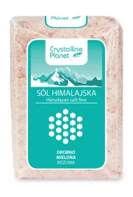 Crystalline Planet S�l himalajska r�owa drobno mielona 600 g