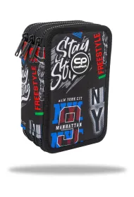Pi�rnik 3-komorowy z wyposa�eniem Coolpack Jumper 3 big city